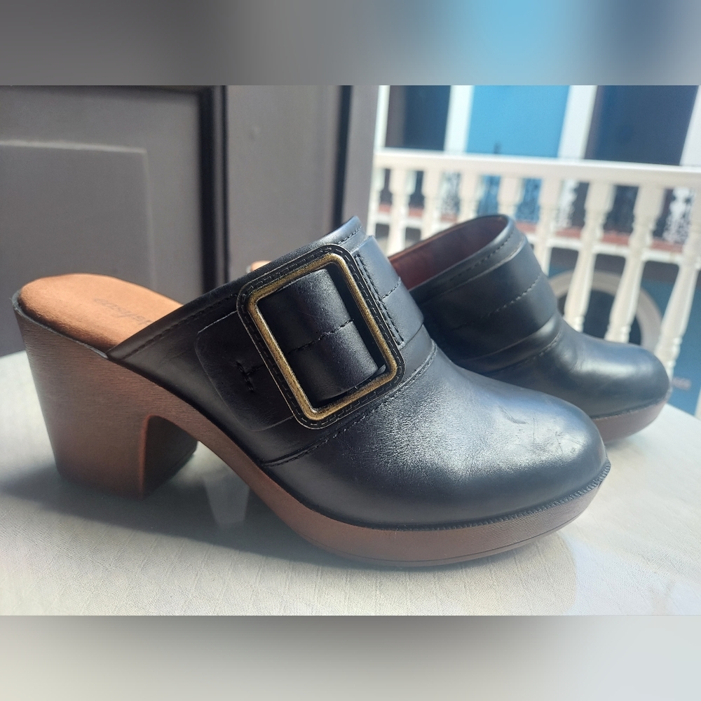 Easy Spirit Casual Clog Black